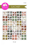 Quilting Pattern - Sachet Quilt Pattern - 70 x 84^