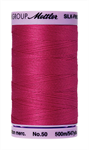 Mettler Thread - Silk-Finish 100% Cotton - 547 yds; 50 Wt. Fuschia