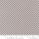 Moda - In The Garden - Bias Stripe, Grey