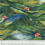 Windham Fabrics - Highland Hooves - Little Hoof Hills, Pasture