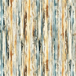 Quilting Treasures - Running With The Pack - Bark Stripe, Multi