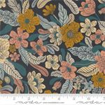 Moda - Feather and Forest Bloom - Wildflower Whispers, Midnight