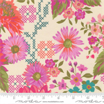 Moda - Parlor - Happy Blooms, Cream
