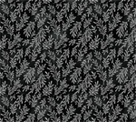Hoffman California - Midnight Perch - Ferns, Onyx/Silver
