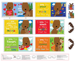 Studio E - Huggable & Lovable - 36^ I Love You Moose, Book Panel