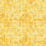Quilting Treasures - Lil Farmers - Medallion Geo, Yellow