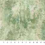 Northcott - Altitude - Multi Trees, Green