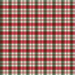 Wilmington Prints - Cardinal Charm - Plaid, Christmas
