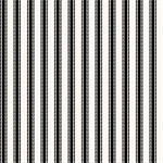 Clothworks - Let's Go! - Stripe, Black