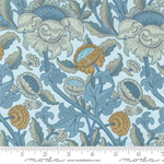 Moda - Morris Meadow - Wey Floral, Aquamarine