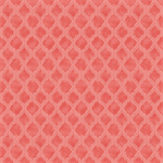 Clothworks - Hummingbird Days - Damask, Coral