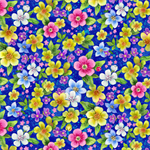 Studio E - Epic Owls - Florals, Royal/Multi