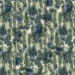 P & B Textiles - Nature Story - Vines, Dark Blue/Green