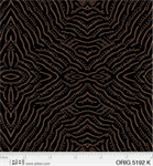 P & B Textiles - Origins - Diamond Linework Geo, Black
