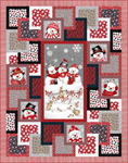 Quilting Pattern - Snow Friends Pattern - 66^ x 78^