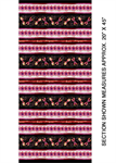 Kanvas Studios - Blooming Beauty - Majestic Stripe, Coral/Pink