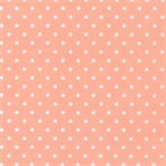 Robert Kaufman - Cozy Cotton Flannel - White Dots on Peach