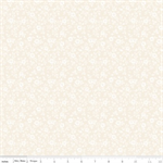 Riley Blake - Elegant Essentials - Small Floral, Cream Pearl
