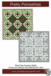 Quilting Pattern - Pretty Poinsettias Table Topper 44 ½^ x 44 ½^