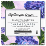 Robert Kaufman - 5^ Charm Squares - Hydrangea Grace