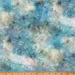 Hoffman California - Wings Over Wildflowers - Dragonflies, Aqua