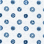 Robert Kaufman - Shibori Blues - Blue Circles, White