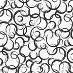 Robert Kaufman - Inkwell - Circles, White