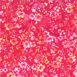 Hoffman California - Bali Batik 2026-2 - Delicate Flowers, Pink Lemonade