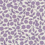 Marcus Fabrics - Aunt Grace Garden Variety - Viney Floral, Lilac