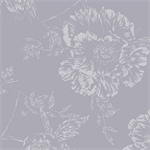 Benartex - 108^ Shadow Flower, Light Gray