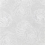 Robert Kaufman - Wishwell: Alabaster - Swirly Flowers, Cloud