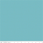 Riley Blake - Basic - Swiss Dot, White on Cottage
