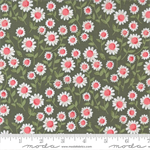 Moda - Love Note - Sweet Daisy, Olive