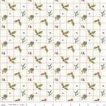 Riley Blake - Holiday Spirit - Holly, Cream
