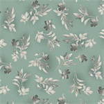 Quilting Treasures - Le Fleur - Leaf Sprigs, Light Green