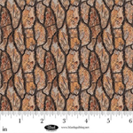 Blank Quilting - Wilderness Song - Tree Bark, Brown