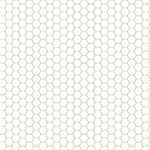 Riley Blake - Bee Backgrounds - Honeycomb, Gray
