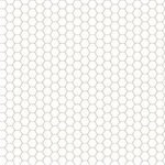 Riley Blake - Bee Backgrounds - Honeycomb, Gray