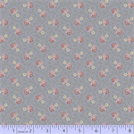 Marcus Fabrics - For Rosa - Small Pink Flowers, Medium Blue