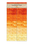 Northcott - Stonehenge Gradations - Brights - 40 x 2½^ Strips, Sunglow