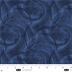Blank Quilting - 108^ Spin Flannel - Semi Circle Texture, Navy