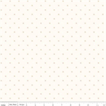 Riley Blake - Bee Backgrounds - Cross Stitch on Cloud, Pumpkin