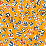 Quilting Treasures - Build It - ABC Blocks Toss, Marigold