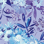 Kanvas Studio - Shimmering Twilight - Bouquet, Lilac