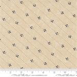 Moda - Clover Blossom Farm - Bluebell Stripe, Natural