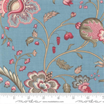 Moda - Antoinette - Cecile Florals, French Blue