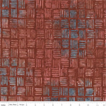 Riley Blake - Batiks: Verdant Muse - Squares, Red Fox