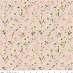 Riley Blake - Love Me More - Daisies, Blush