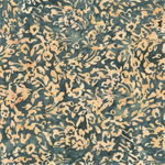 Anthology - Autumn Gray Batiks - Lined Leaves, Sahara