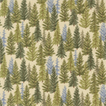 Moda - Quilting Cuddle - Northwoods Lodge - Trees, Natural